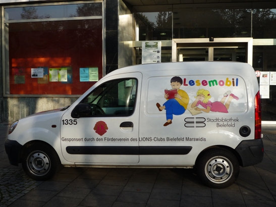 lions bielefeld lesemobil